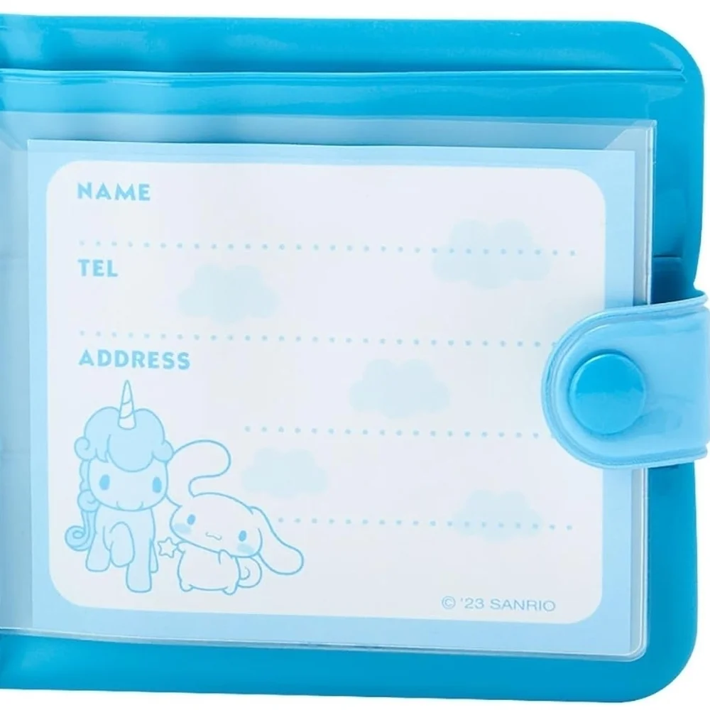 Cinnamoroll Blue Wallet with Unicorn Design